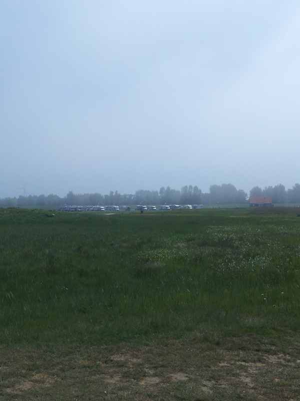 Aufziehender Nebel in Hooksiel