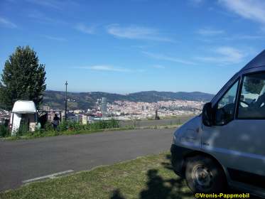 Bilbao vom Stellplatz