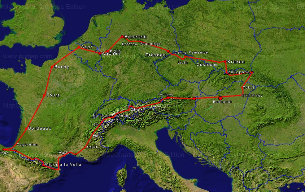 karpaten Route