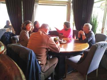 Beim Essen in Bad Salzuflen