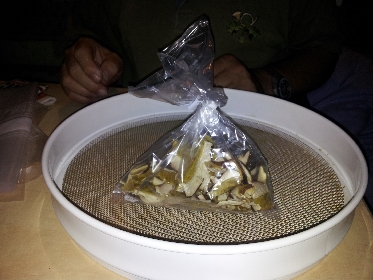 getrocknete Pilze