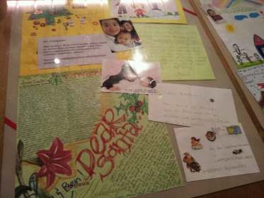 liebevolle Briefe an den Weihnachtsmann aus aller Welt